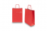 Paper carrier bags with twisted handles - fire red, 220 x 100 x 310 mm, 90 gsm | PIT Packaging.com | Bestbuyenvelopes