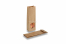 Block bottom paper bags brown - 80 x 50 x 250 mm with window, 250 ml | PIT Packaging.com | Bestbuyenvelopes