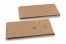 Envelopes with string and washer closure - 110 x 220 x 25 mm, brown | PIT Packaging.com | Bestbuyenvelopes