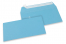 Sky blue coloured paper envelopes - 110 x 220 mm | PIT Packaging.com | Bestbuyenvelopes