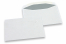 White paper envelopes, 114 x 162 mm (C6), 80 gram, gummed closure, weight each approx. 3 g.  | PIT Packaging.com | Bestbuyenvelopes