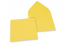 Coloured greeting card envelopes - buttercup yellow, 155 x 155 mm | PIT Packaging.com | Bestbuyenvelopes