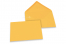 Coloured greeting card envelopes - yellow-gold, 114 x 162 mm | PIT Packaging.com | Bestbuyenvelopes
