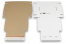 Folding post boxes with seal strip - white | PIT Packaging.com | Bestbuyenvelopes