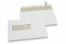 Laser printer envelopes, 156 x 220 mm (EA5), window on left 40 x 110 mm, window position 20 mm from the left side and 66 mm from the bottom, weight each approx. 6 g.  | PIT Packaging.com | Bestbuyenvelopes