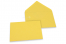Coloured greeting card envelopes - buttercup yellow, 114 x 162 mm | PIT Packaging.com | Bestbuyenvelopes