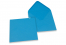 Coloured greeting card envelopes - ocean blue, 155 x 155 mm | PIT Packaging.com | Bestbuyenvelopes