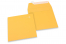 Gold-yellow coloured paper envelopes - 160 x 160 mm | PIT Packaging.com | Bestbuyenvelopes