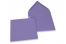 Coloured greeting card envelopes - purple, 155 x 155 mm | PIT Packaging.com | Bestbuyenvelopes