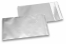 Silver coloured matt metallic foil envelopes - 114 x 162 mm | PIT Packaging.com | Bestbuyenvelopes