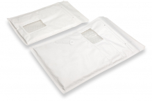 White air-cushioned envelopes with window | PIT Packaging.com | Bestbuyenvelopes