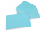 Coloured greeting card envelopes - sky blue, 162 x 229 mm | PIT Packaging.com | Bestbuyenvelopes