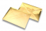 Gold metallic glossy envelopes | PIT Packaging.com | Bestbuyenvelopes