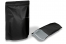 Stand up pouches matt black - 200 x 300 x 100 mm, 1800 ml | PIT Packaging.com | Bestbuyenvelopes