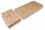 Book packaging is delivered flat - brown | PIT Packaging.com | Bestbuyenvelopes