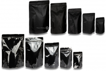 Stand up pouches black | PIT Packaging.com | Bestbuyenvelopes