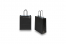 Paper carrier bags with twisted handles - black, 180 x 80 x 220 mm, 90 gsm | PIT Packaging.com | Bestbuyenvelopes
