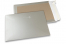 Coloured board-backed envelopes - Silver, 229 x 324 mm | PIT Packaging.com | Bestbuyenvelopes