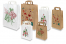 Christmas paper carrier bags | PIT Packaging.com | Bestbuyenvelopes
