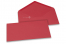 Coloured greeting card envelopes - red, 110 x 220 mm | PIT Packaging.com | Bestbuyenvelopes