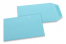 Coloured pocket envelopes - Sky blue, 85 x 125 mm | PIT Packaging.com | Bestbuyenvelopes