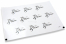 Wedding envelope seals - M. & Mme. black | PIT Packaging.com | Bestbuyenvelopes