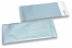 Ice blue coloured matt metallic foil envelopes - 110 x 220 mm | PIT Packaging.com | Bestbuyenvelopes