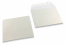 White coloured mother-of-pearl envelopes - 155 x 155 mm | PIT Packaging.com | Bestbuyenvelopes
