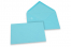 Coloured greeting card envelopes - sky blue, 114 x 162 mm | PIT Packaging.com | Bestbuyenvelopes