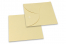 Pochette-style envelopes - Champagne | PIT Packaging.com | Bestbuyenvelopes
