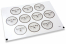Party envelope seals - save the date | PIT Packaging.com | Bestbuyenvelopes