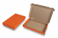 Folding shipping boxes - orange | PIT Packaging.com | Bestbuyenvelopes