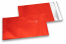 Red coloured matt metallic foil envelopes - 114 x 162 mm | PIT Packaging.com | Bestbuyenvelopes