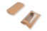 Brown pillow boxes  - 114 x 162 x 35 mm - with window 70 x 120 mm | PIT Packaging.com | Bestbuyenvelopes