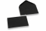 Black mini envelopes | PIT Packaging.com | Bestbuyenvelopes