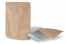 Brown kraft stand up pouches - 250 x 340 x 120 mm, 3000 ml | PIT Packaging.com | Bestbuyenvelopes