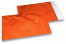 Orange coloured matt metallic foil envelopes - 180 x 250 mm | PIT Packaging.com | Bestbuyenvelopes