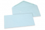 Coloured greeting card envelopes - light blue, 110 x 220 mm | PIT Packaging.com | Bestbuyenvelopes