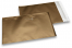 Gold coloured matt metallic foil envelopes - 230 x 320 mm | PIT Packaging.com | Bestbuyenvelopes