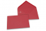 Coloured greeting card envelopes - red, 114 x 162 mm | PIT Packaging.com | Bestbuyenvelopes