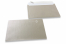 Silver coloured mother-of-pearl envelopes - 162 x 229 mm | PIT Packaging.com | Bestbuyenvelopes