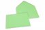 Coloured greeting card envelopes - pale green, 162 x 229 mm | PIT Packaging.com | Bestbuyenvelopes
