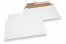 Corrugated cardboard envelopes white - 190 x 275 mm | PIT Packaging.com | Bestbuyenvelopes