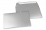 Silver metallic coloured paper envelopes - 114 x 162 mm | PIT Packaging.com | Bestbuyenvelopes