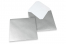 Coloured greeting card envelopes - silver, 155 x 155 mm | PIT Packaging.com | Bestbuyenvelopes