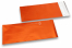 Orange coloured matt metallic foil envelopes - 110 x 220 mm | PIT Packaging.com | Bestbuyenvelopes