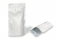 Stand up pouches white - 160 x 270 x 80 mm, 750 ml | PIT Packaging.com | Bestbuyenvelopes