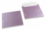 Lilac coloured mother-of-pearl envelopes - 155 x 155 mm | PIT Packaging.com | Bestbuyenvelopes