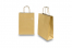 Paper carrier bags with twisted handles - gold, 220 x 100 x 310 mm, 90 gsm | PIT Packaging.com | Bestbuyenvelopes