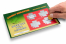 Scratch-off stickers clover - scratch off top layer with coin or fingernail | PIT Packaging.com | Bestbuyenvelopes